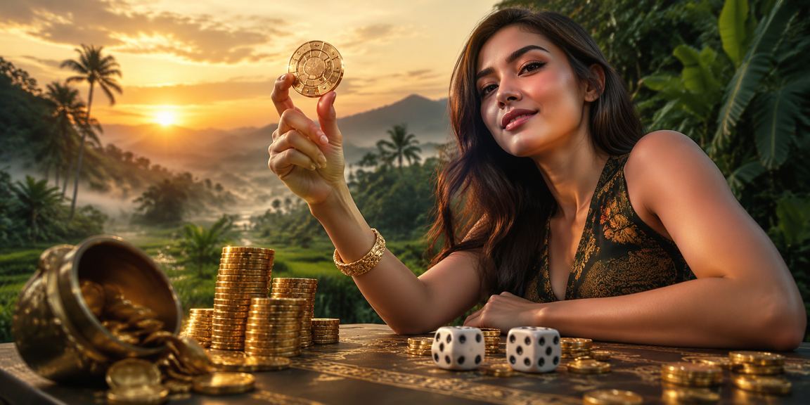 Permainan dadu bertuah Kedah dengan suasana loteri dan hiburan Malaysia yang meriah