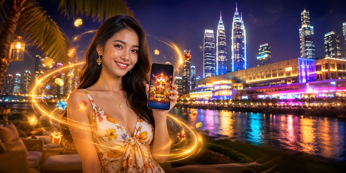 Pemain kasino mudah alih Kuala Lumpur mengakses meja roulette dalam talian