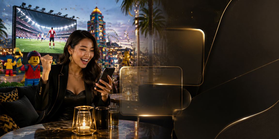 Pemain kasino mudah alih Malaysia menggunakan telefon pintar untuk tuntut bonus