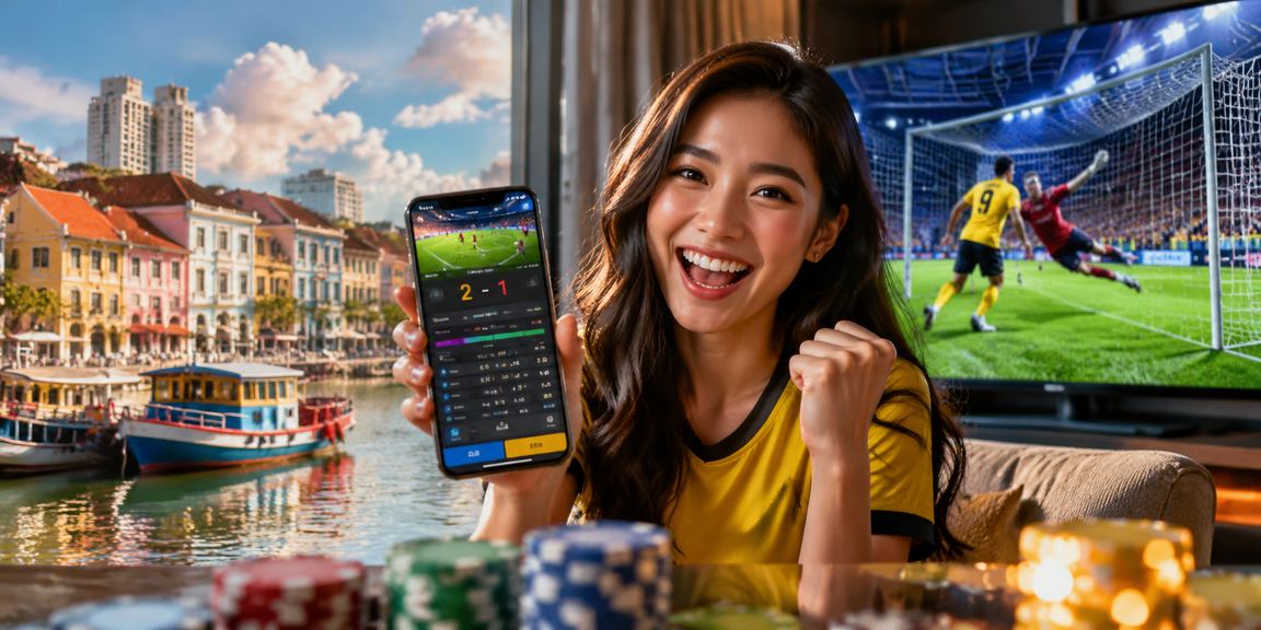 Pengguna Pulau Pinang mengakses pertaruhan sukan dari telefon pintar dengan mudah